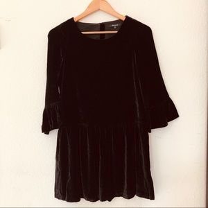 Madewell Velvet dress